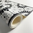 99DECO - Tapis antidérapant - Marsiho - vinyle - int./ext. - Gris - 50x120cm - vignette