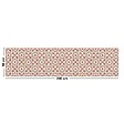 99DECO - Tapis antidérapant - Marsiho - vinyle - int./ext. - Orange - 50x200cm - vignette