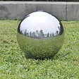 VIDAXL - vidaXL Sphère de fontaine de jardin avec LED Acier inoxydable 20 cm - vignette