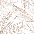 99DECO - Papier peint panoramique - Lamnar - Orange - intissé : 150g/m² - 7 lés : 336x270cm - vignette