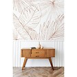 99DECO - Papier peint panoramique - Lamnar - Orange - intissé : 150g/m² - 7 lés : 336x270cm - vignette