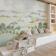 99DECO - Papier peint panoramique - Campagne - Multicolore - intissé : 150g/m² - 7 lés : 336x270cm - vignette