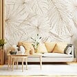 99DECO - Papier peint panoramique - Lamnar - Marron - intissé : 150g/m² - 7 lés : 336x270cm - vignette