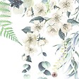 99DECO - Papier peint panoramique - Flowers in Rain - Multicolore - intissé : 150g/m² - 7 lés : 336x270cm - vignette