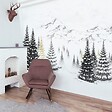 99DECO - Papier peint panoramique - Montagne Dorée - 9 lés : 432 x 270 cm - 99deco - vignette