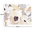 99DECO - Papier peint panoramique - Bornéo - Multicolore - intissé : 150g/m² - 7 lés : 336x270cm - vignette