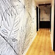 99DECO - Papier peint panoramique - Lamnar - Noir - intissé : 150g/m² - 7 lés : 336x270cm - vignette