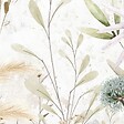 99DECO - Papier peint panoramique - Herbier - Multicolore - intissé : 150g/m² - 7 lés : 336x270cm - vignette