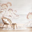 99DECO - Papier peint panoramique - Calanques - Rouge - intissé : 150g/m² - 7 lés : 336x270cm - vignette