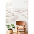 99DECO - Papier Peint Panoramique Plage Rouge - 99DECO - L336xH270cm - vignette
