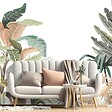 99DECO - Papier peint panoramique - Harmonie - Vert - intissé : 150g/m² - 7 lés : 336x270cm - vignette