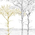 99DECO - Papier peint panoramique - Les Landes - Multicolore - intissé : 150g/m² - 7 lés : 336x270cm - vignette