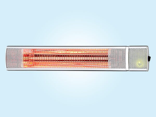 PURLINE - Chauffage halogène 2000W pour utilisation au plafond ou au mur - large