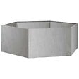 VIDAXL - vidaXL Jardinière Rouillé 138x120x45 cm Acier corten - vignette