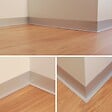 99DECO - Plinthes PVC adhésives décoratives pour sol - Lot de 25 - 200x8 cm (50m) Orange - Corfou - vignette