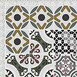 99DECO - Tapis antidérapant - Naples - vinyle - int./ext. - Multicolore - 50x200cm - vignette