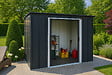 DURAMAX - Abri de jardin métal anthracite mono pente Duramax 3,23m² épaisseur 0,33mm - vignette
