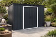 DURAMAX - Abri de jardin métal anthracite mono pente Duramax 3,23m² épaisseur 0,33mm - vignette