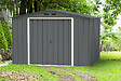 DURAMAX - Abri de jardin métal anthracite Duramax 7,79m² épaisseur 0,33mm - vignette