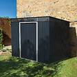 DURAMAX - Abri de jardin métal gris anthracite Duramax Skylight 4,84m² 0,33mm - vignette