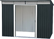 DURAMAX - Abri de jardin métal gris anthracite Duramax Skylight 4,84m² 0,33mm - vignette