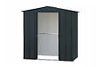 DURAMAX - Abri de jardin métal gris anthracite Duramax 2,47m² épaisseur 0,33mm - vignette