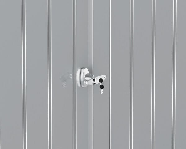 DURAMAX - Abri de jardin métal Modern Duramax 4,45m² double porte 0,50mm - large
