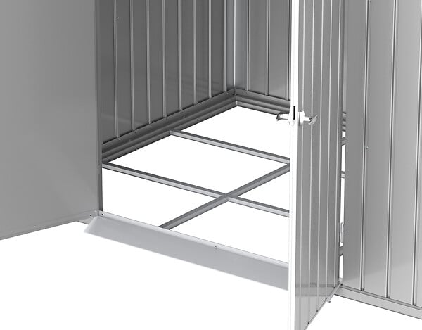 DURAMAX - Abri de jardin métal Modern Duramax 4,45m² double porte 0,50mm - large