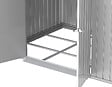 DURAMAX - Abri de jardin métal Modern Duramax 4,45m² double porte 0,50mm - vignette
