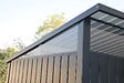 DURAMAX - Abri de jardin métal Modern Duramax 4,45m² double porte 0,50mm anthracite - vignette