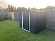 DURAMAX - Abri de jardin métal Alpine anthracite 4,78m² épaisseur 0,33mm - vignette