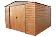 DURAMAX - Abri de jardin métal Alpine bois 9,75m² épaisseur 0,33mm - vignette