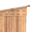 DURAMAX - Abri vélos Duramax métal 0,33mm 2,05m² + kit ancrage - bois - vignette