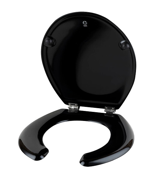 OLFA - Abattant WC TRADITION anti-contact double noir - OLFA - 7AD00020201B - large