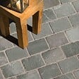 RO'MA NATURE - Pavé Grès Kandla Gris 20x14x2-2,5 cm (vendu au m² - 30 pavés/m²) - vignette