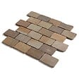 RO'MA NATURE - Pavé Grès Kandla Multicolore 20x14x2-2,5 cm (vendu au m² - 30 pavés/m²) - vignette