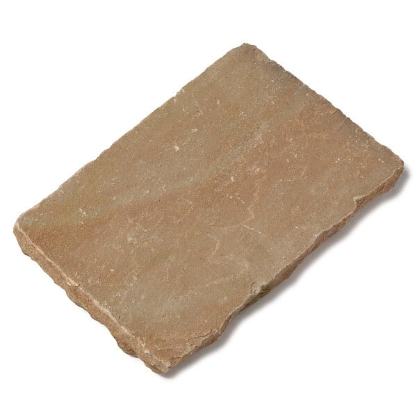 RO'MA NATURE - Pavé Grès Kandla Multicolore 20x14x2-2,5 cm (vendu au m² - 30 pavés/m²) - large