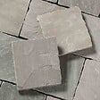 RO'MA NATURE - Pavé Grès Kandla Gris 14x14x2-2,5 cm (vendu au m² - 42 pavés/m²) - vignette