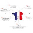 99DECO - Crédence cuisine en aluminium noir - 200x20 cm (en 2 bandeaux) - vignette