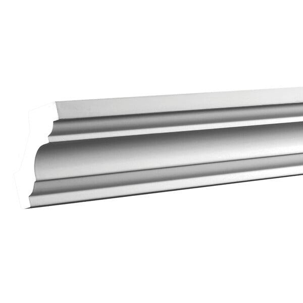 SANS - Corniche plafond C115 4,6 x 4,9 cm - Polyuréthane Cimaises &+ - large