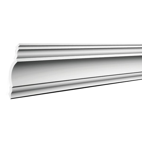 SANS - Corniche plafond C148 11,7 x 12,0 cm - Polyuréthane Cimaises &+ - large