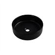 CERAMIA - Ceramia Vasque à poser ronde 36 cm hauteur 12,5 cm sans trop-plein noir mat PixL (CEPX3636BKM) - vignette