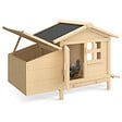 ID MARKET - Poulailler sur pilotis avec pondoir en bois - vignette