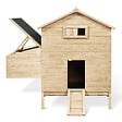 ID MARKET - Poulailler chalet XXL pour poules avec pondoir en bois - vignette