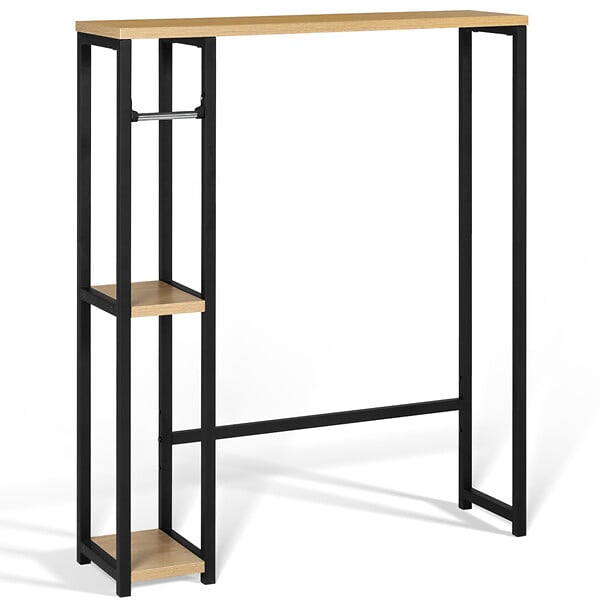 ID MARKET - Meuble dessus WC avec placard DETROIT design industriel - large