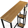 ID MARKET - Meuble dessus WC avec placard DETROIT design industriel - vignette