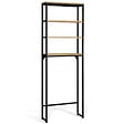 ID MARKET - Meuble étagère dessus WC 4 étagères DETROIT design industriel - vignette