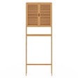 ID MARKET - Meuble étagère dessus WC placard bambou BEA - vignette