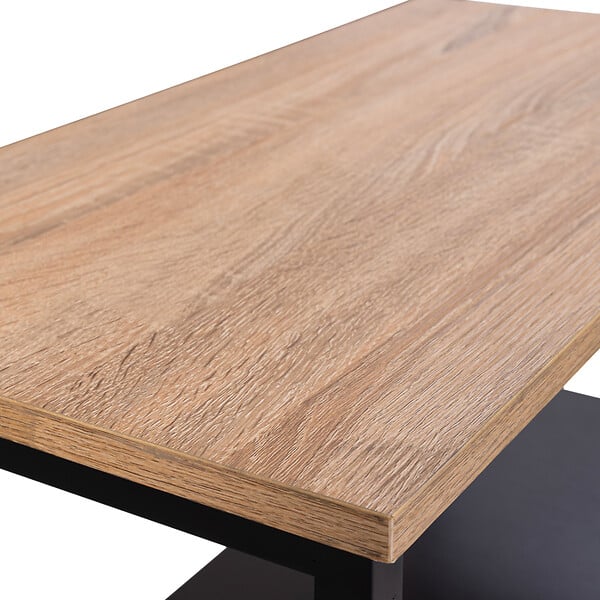 ID MARKET - Range bûches vertical large avec 2 étagères 33 x 66 x 112 cm pour cheminée - large
