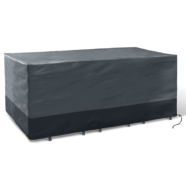 ID MARKET - Housse de protection pour table de jardin rectangulaire 250 x 200 x 74 cm - large